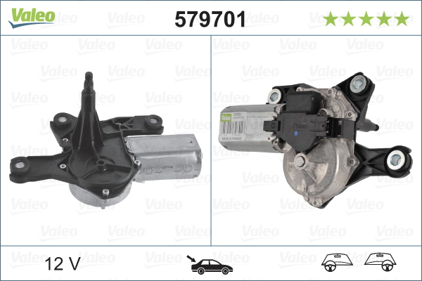 Motor stergator 579701 VALEO